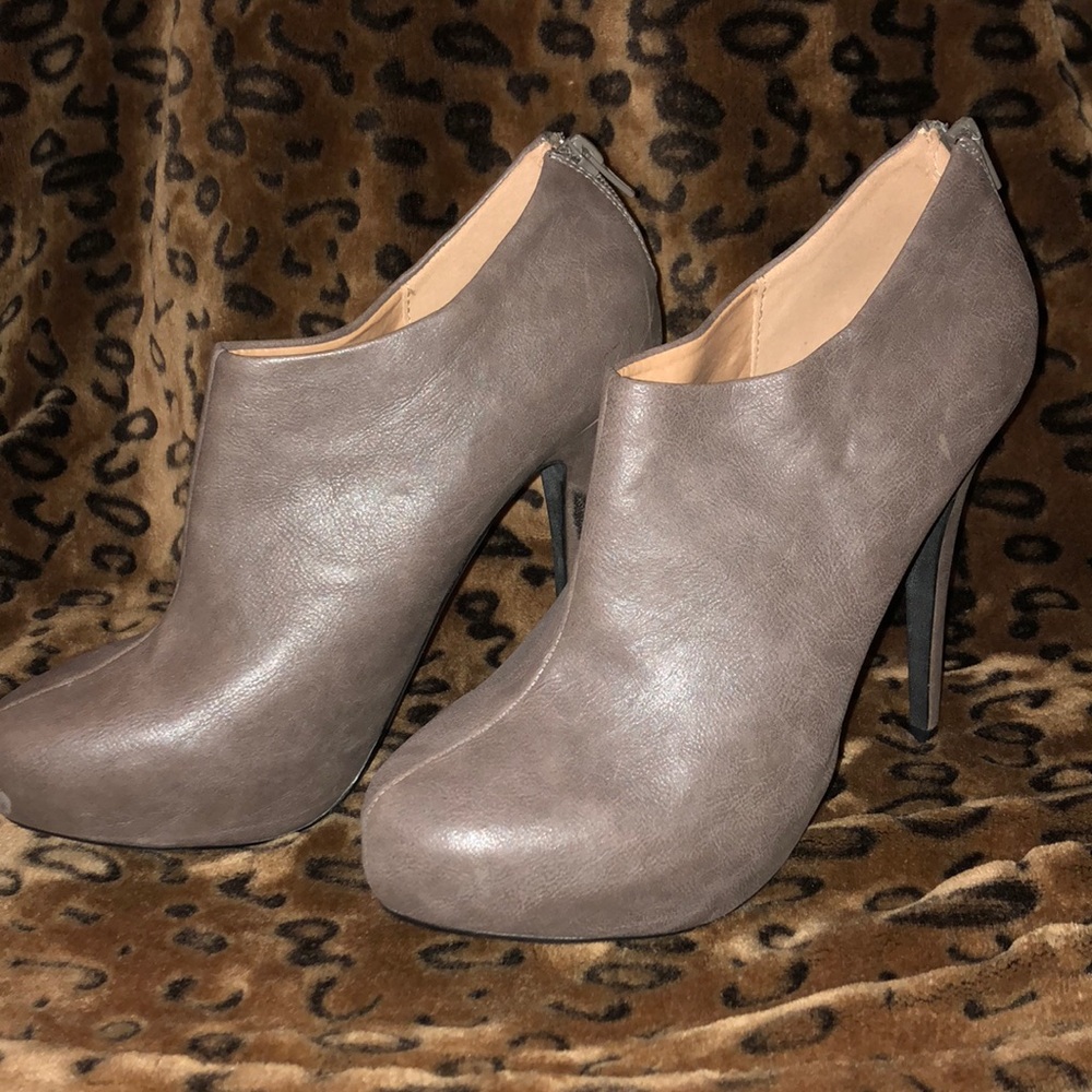 Bootie heels